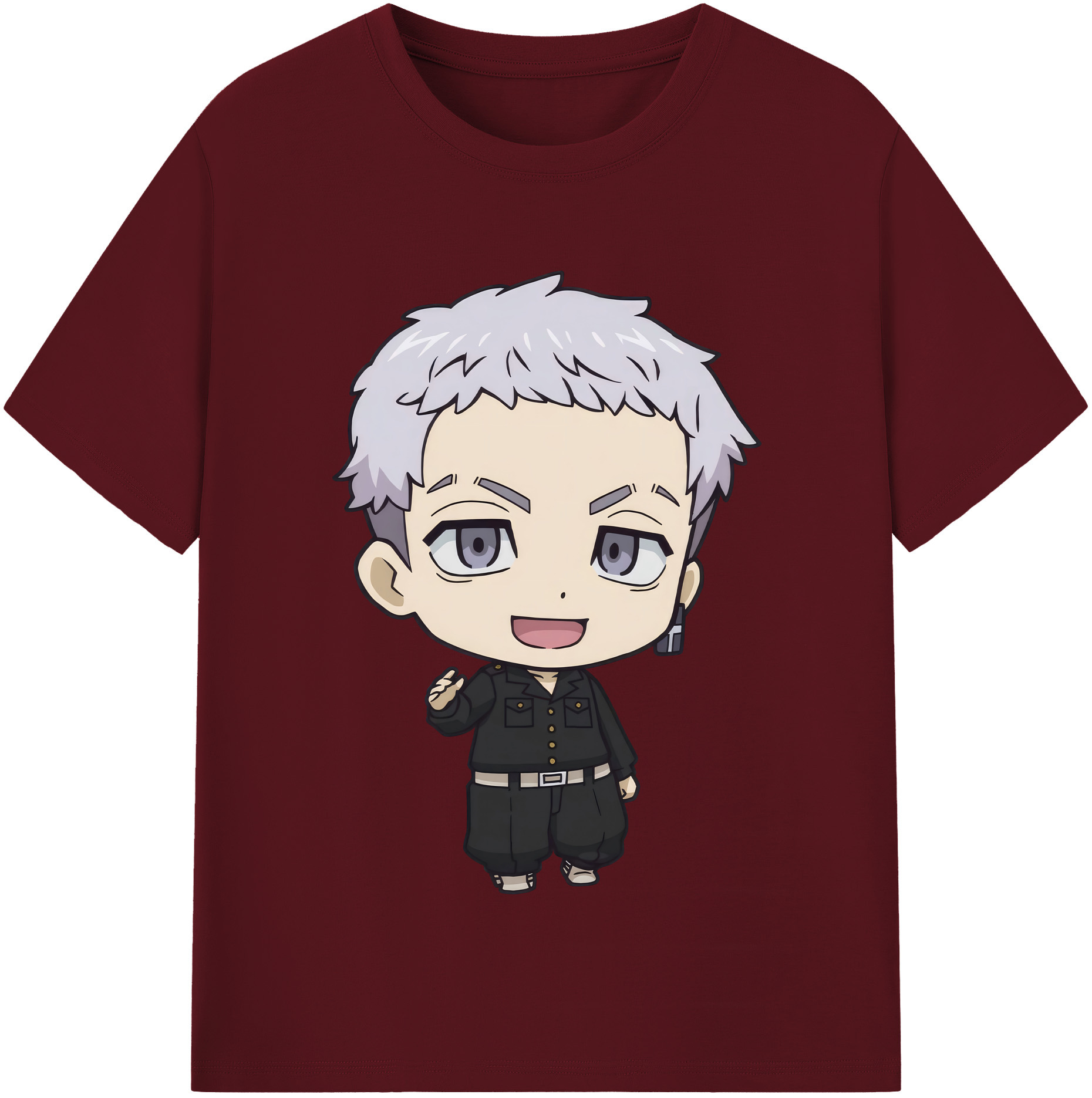 （画像用） 東京リベンジャーズ Tokyo Revengers 綿100％半袖Tシャツ（フロントプリント）